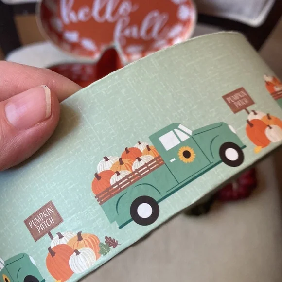 Fall harvest autumn gift boxes says “hello fall” - Picture 5 of 6